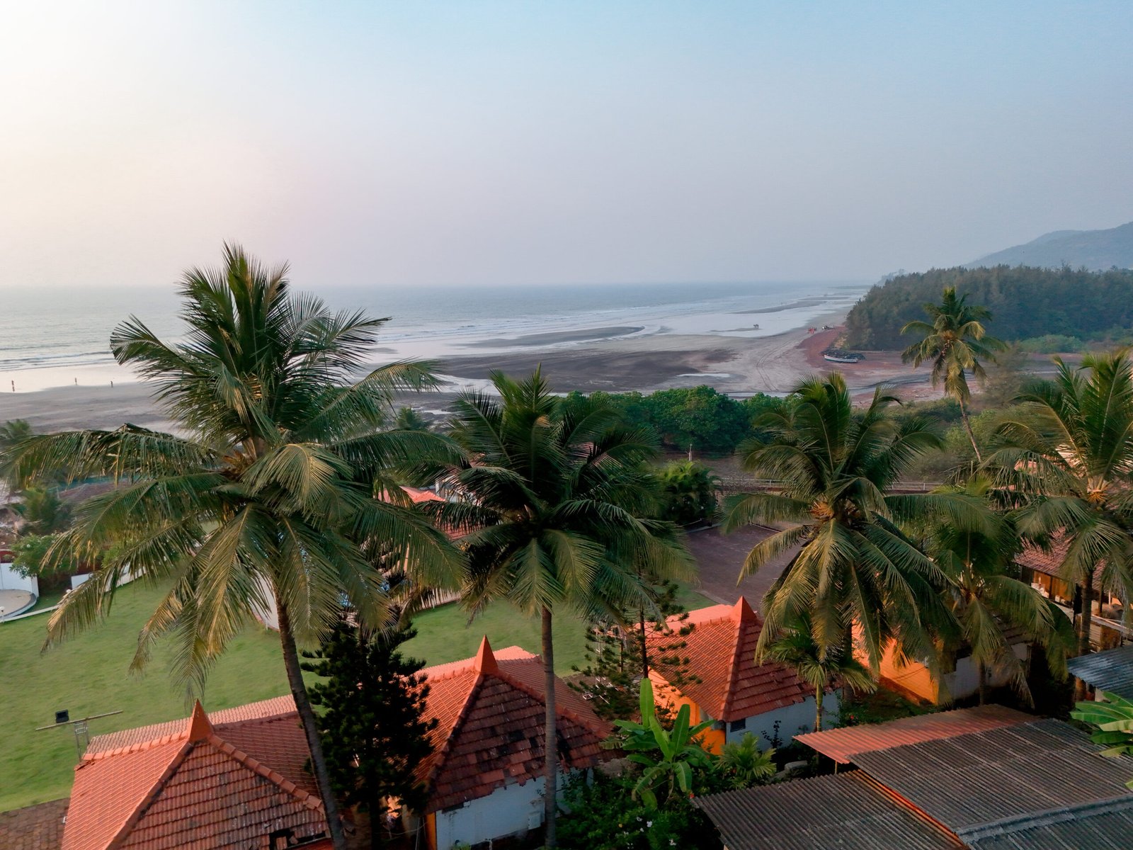 ladghar beach travel guide sunset view