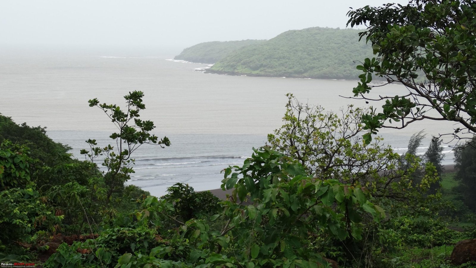 Monsoon trip from Mumbai to Dapoli - Sagar Sawali resort green hills and Arabian Sea July 2026